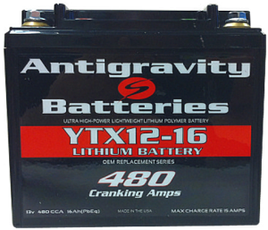 Antigravity Battery YTX12-16